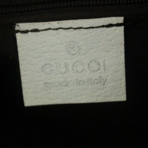 Gucci Outlet GG Abbazia Piccola Borsa a tracolla 130939 Bianco