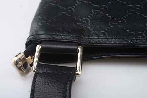 Gucci Outlet borse a spalla 201446-Nero