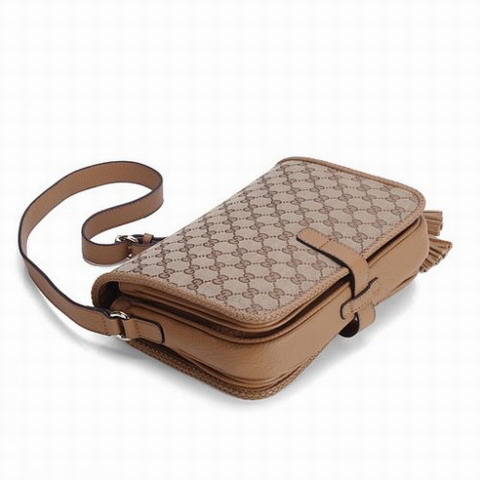 Nuovo stile Gucci Borsa a tracolla Moda 257024 albicocca