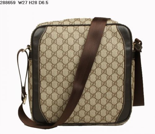 Gucci 288659 New Mens Messenger Bag caffè