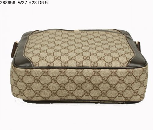 Gucci 288659 New Mens Messenger Bag caffè