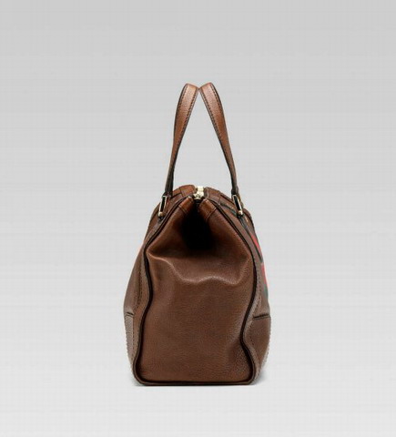 Gucci Seventies Medium Tote 271625 Brown CIX1W 8643