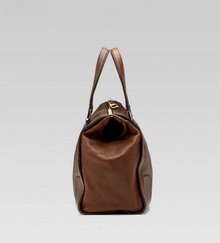 Gucci Seventies Medium Tote 271625 Brown CIX1W 8643