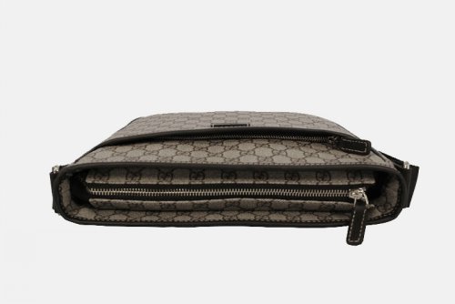 Gucci Borsa a tracolla in beige con finiture in pelle 248797 Caf