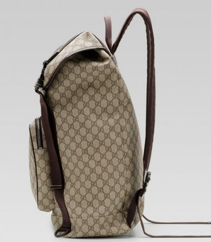 Zaino Gucci con interblocco Particolare G 246321 in Beige / Marr