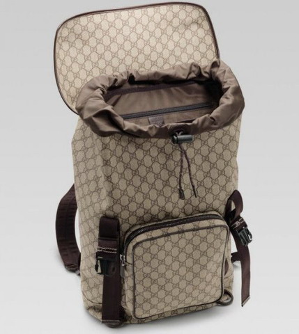 Zaino Gucci con interblocco Particolare G 246321 in Beige / Marr
