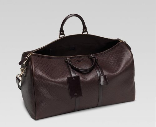 Gucci Outlet Grande borsa da viaggio 206500 in Brown