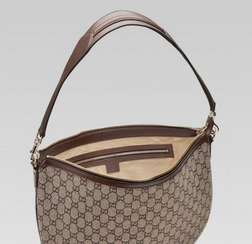 Gucci Large Messenger Bag 243308 in beige / ebano