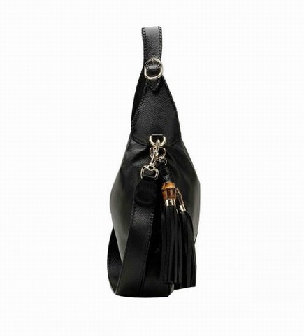 Gucci Outlet New Jackie Medium Borsa Tracolla 246907 Nero