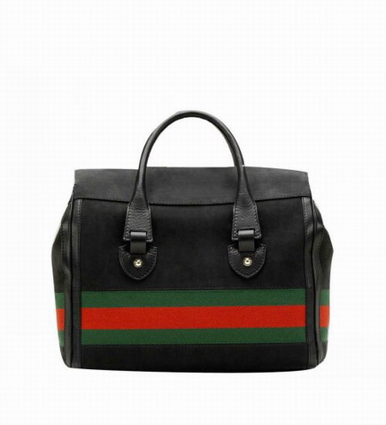 Gucci Heritage grande Boston Bag 247572 Nero