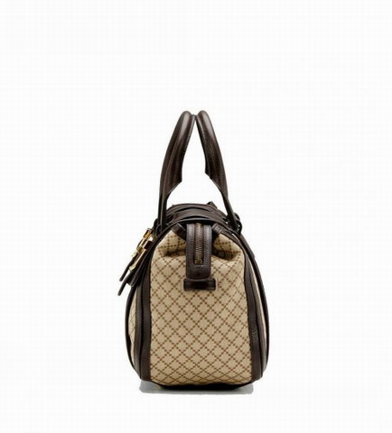 Gucci 1973 Medium Boston Bag 251822 Beige / Marrone