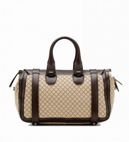 Gucci 1973 Medium Boston Bag 251822 Beige / Marrone