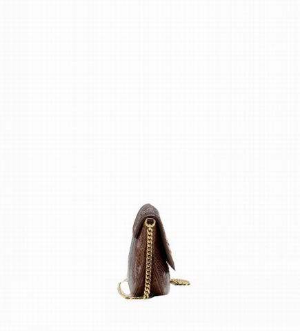Gucci Outlet 1973 Media Shoulder Bag 251820 Brown
