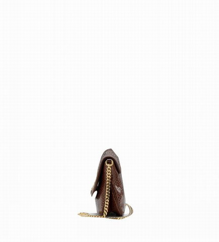 Gucci Outlet 1973 Media Shoulder Bag 251820 Brown