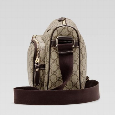 Gucci Borsa a tracolla 246881 in luce beige / ebano