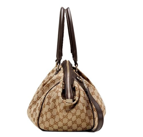 Gucci Sukey Boston Bag Medium 223974 Beige / Marrone