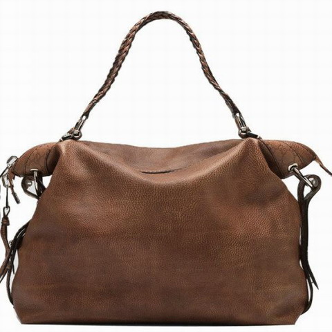 Gucci Outlet Bamboo Bar Large Tote 232927 Light Brown