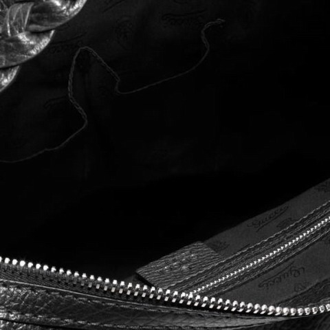 Gucci Bamboo Bar Medium Hobo 257090 in nero