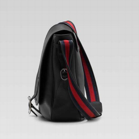 Gucci Large Bag Messenger con marchio impresso 258.651 in Dark