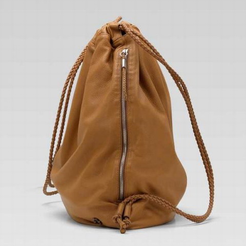 Gucci Large Zaino con pelle interblocco Particolare G 258850 i