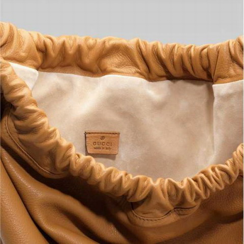Gucci Large Zaino con pelle interblocco Particolare G 258850 i