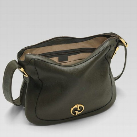 Gucci 1973 Messenger Bag 257089 in verde militare