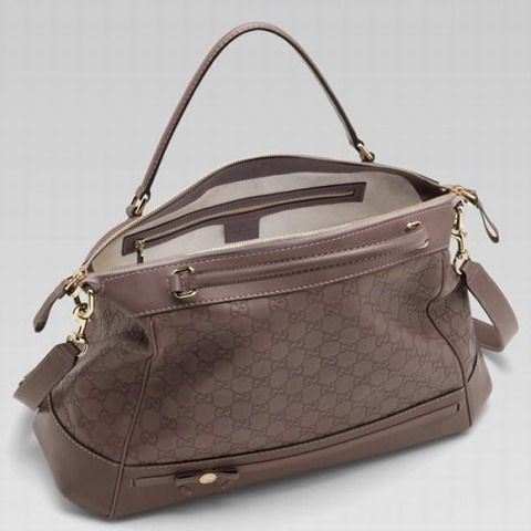 Gucci Mayfair Grande Top Handle Bag 257349 in Mauve