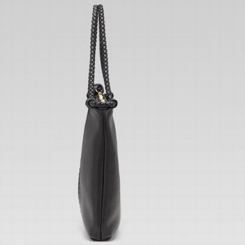 Gucci Outlet fatto a mano Medium Shoulder Bag 263952 in nero
