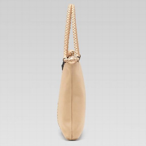 Gucci Outlet fatto a mano Medium Shoulder Bag 263952 in Nude