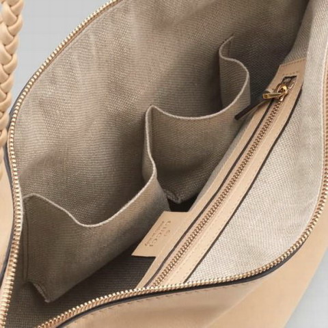 Gucci Outlet fatto a mano Medium Shoulder Bag 263952 in Nude