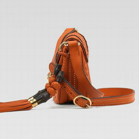 Gucci Outlet Snaffle Bit Borsa da spalla piccola 263.956 a Orang