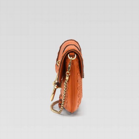 Gucci Snaffle Bit Evening Bag 263984 a Orange