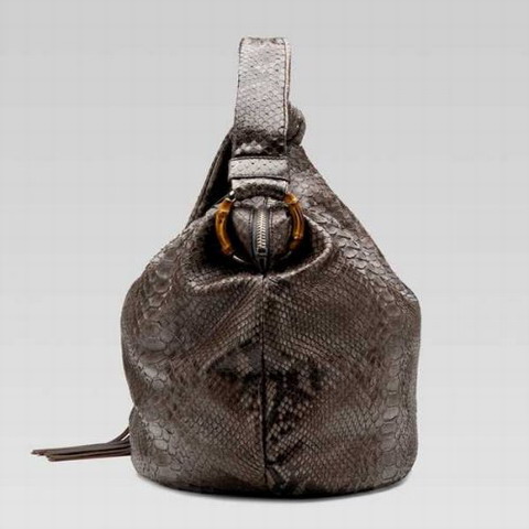 Gucci Outlet Jungle Medium Hobo 232930 in verde militare