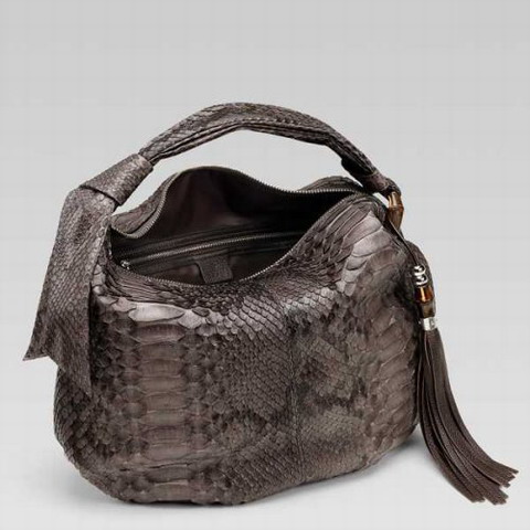 Gucci Outlet Jungle Medium Hobo 232930 in verde militare