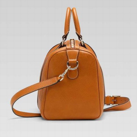 Gucci Vintage Web Medium Boston Bag 247205 in tabacco biondo