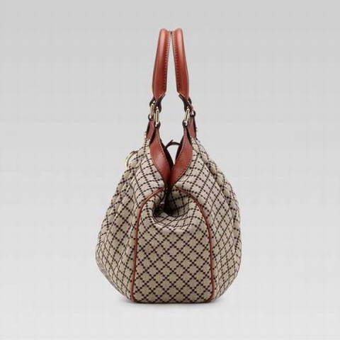 Gucci Sukey Medium Tote 211944 nel Beige / Rosso
