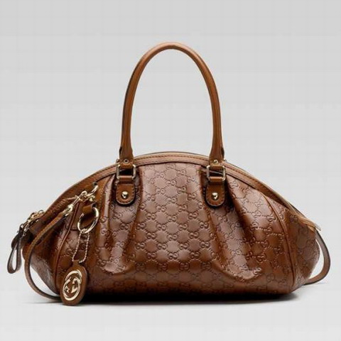 Gucci Sukey Boston Bag Medium 223974 in Brown