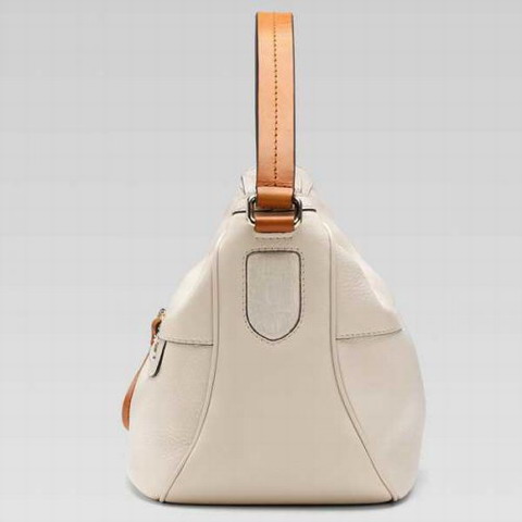 Madison Gucci Outlet Medium Hobo 257047 in Off-White
