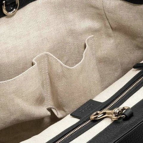 Gucci Greenwich Medium Tote 257051 in nero