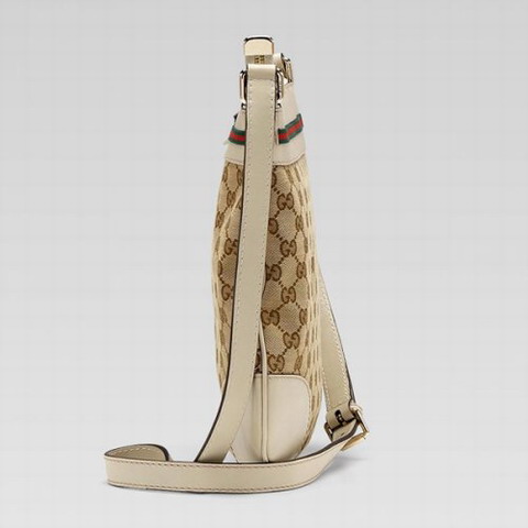 Gucci Mayfair Piccoli Messenger Bag 257065 in Beige / Bianco