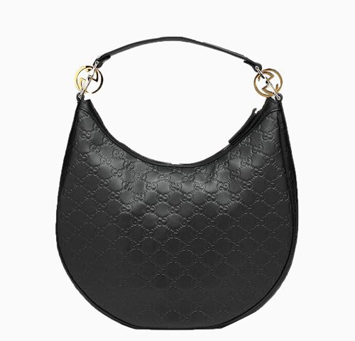 Gucci Outlet GG Twins Medium Hobo 232962 Nero