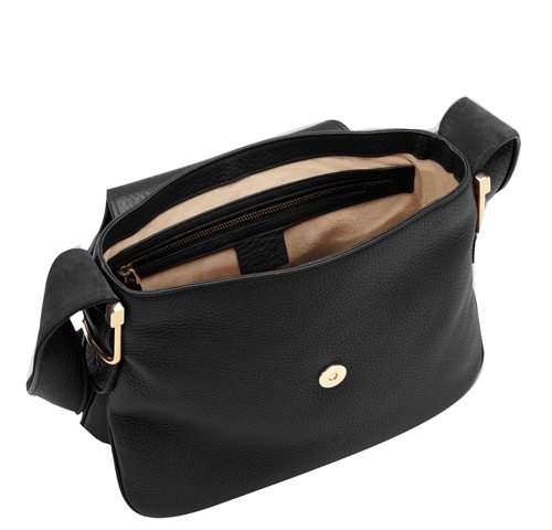 Gucci Outlet 1973 Media Shoulder Bag 251809 Nero