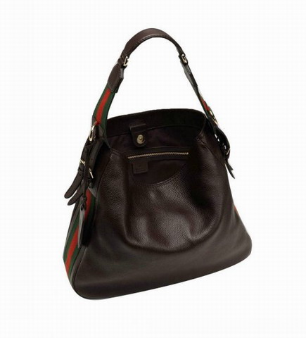Gucci Outlet Heritage Medium Borsa Tracolla 247597 Brown