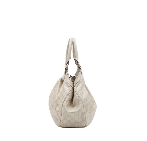 Gucci Sukey Medium Tote 211944 Bianco Sporco