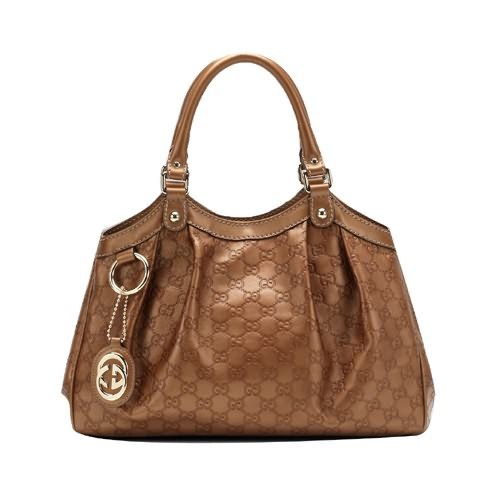 Gucci Sukey Medium Tote 211944 Bronzo