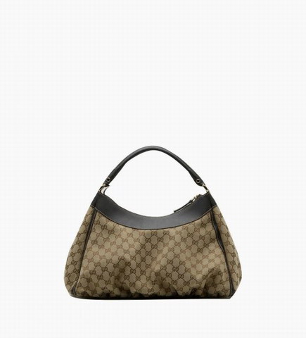 Gucci 'D Gold' Large Hobo 189833 Beige / Marrone