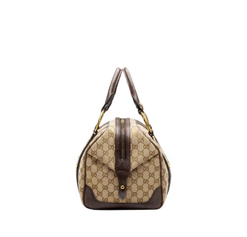 Gucci interblocco Medium Boston Bag 223953 Beige / Marrone