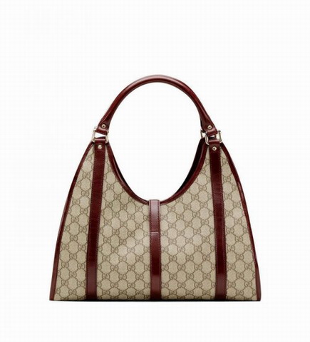 Gucci Outlet Joy Medium Shoulder Bag 203494 Beige / Bordeaux