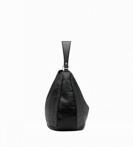 Gucci donna Web di grandi dimensioni Hobo 211933 Nero
