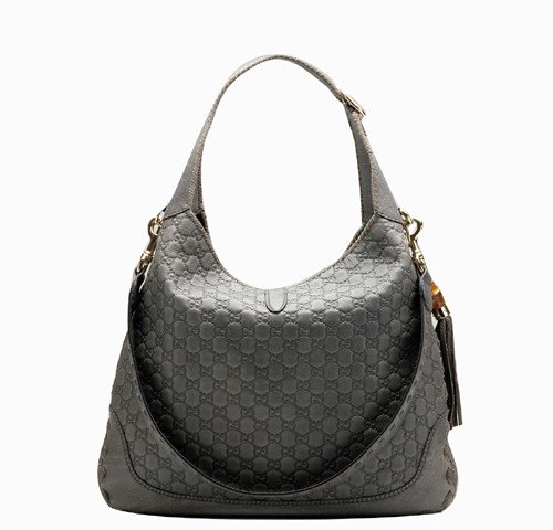 Gucci Outlet New Jackie Shoulder Bag Large 218491 Grigio